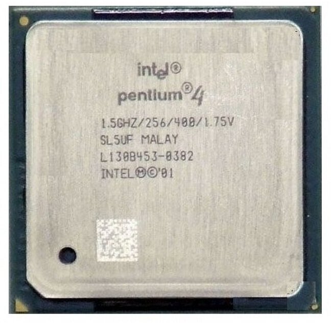 Процессор Intel Pentium 4 1500MHz Willamette 1 x 1500 МГц, OEM