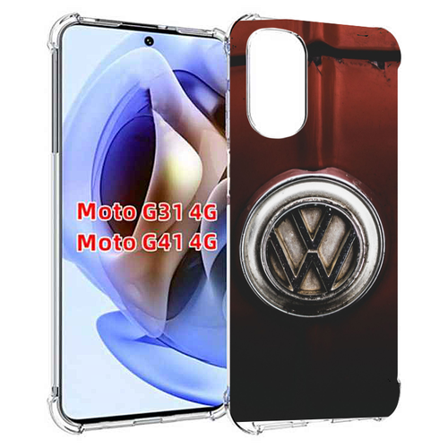 Чехол MyPads volkwagen фольскваген 1 мужской для Motorola Moto G31 4G / G41 4G задняя-панель-накладка-бампер чехол mypads dodge додж 1 мужской для motorola moto g31 4g g41 4g задняя панель накладка бампер