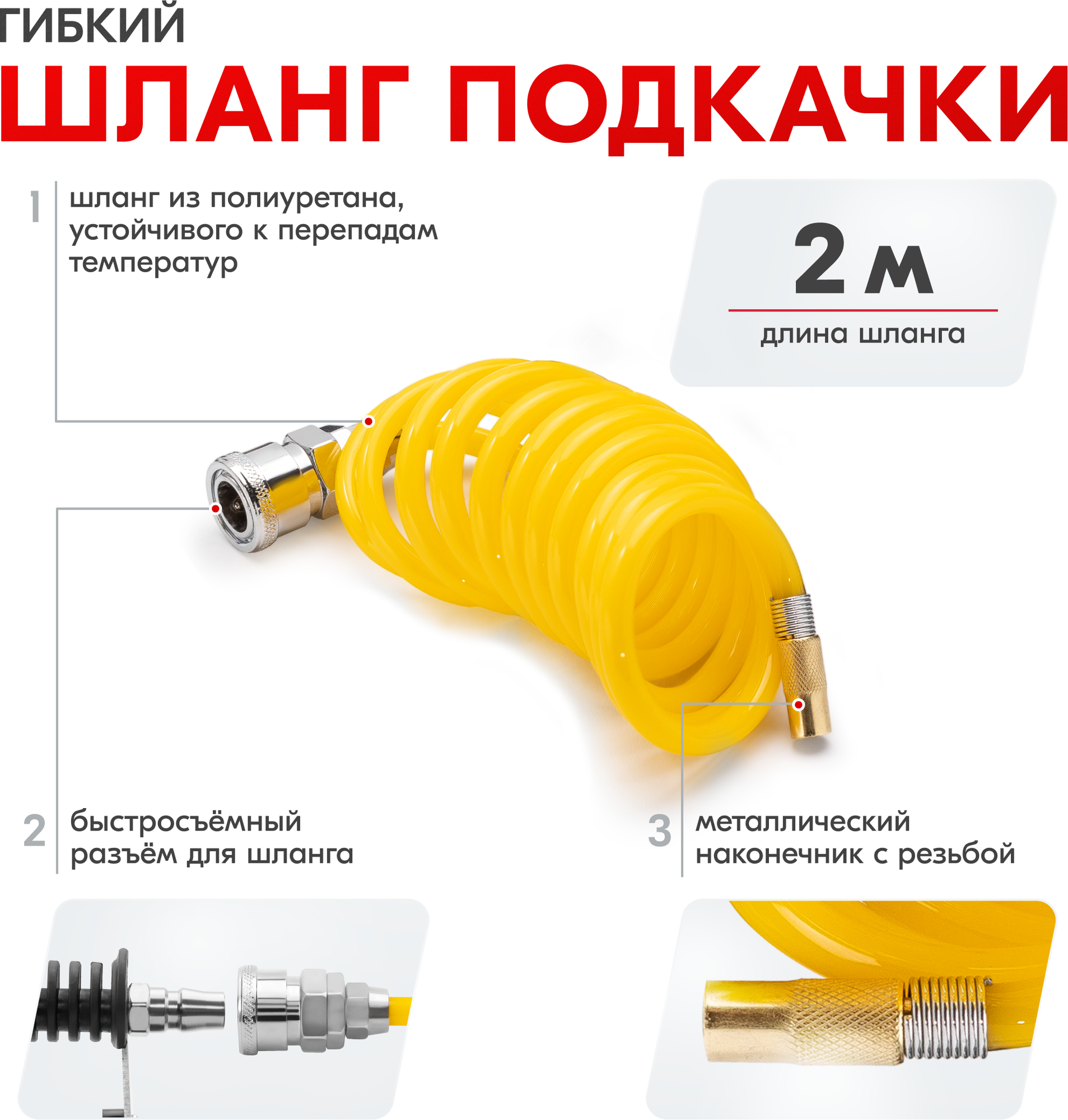 Компрессор автомобильный от авторозетки и от аккумулятора воздушный электрический 40 л/мин Титан 01 / Авто насос электрический Skyway S02001014