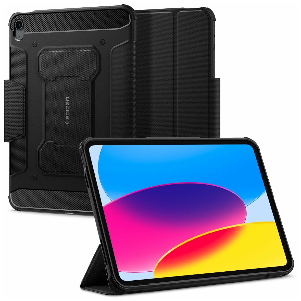 Защитный чехол SPIGEN RUGGED ARMOR PRO для IPAD 10.9 2022 BLACK