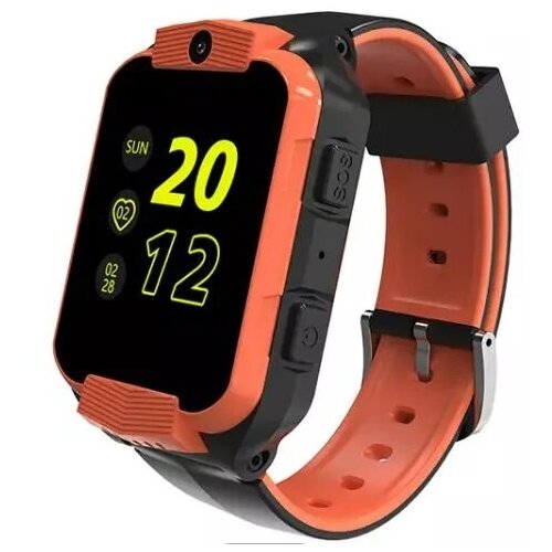 Детские умные часы SW Детские Смарт-часы SOS Детские часы с gps и телефоном SW35 часы телефон Оранжевые 249000₽