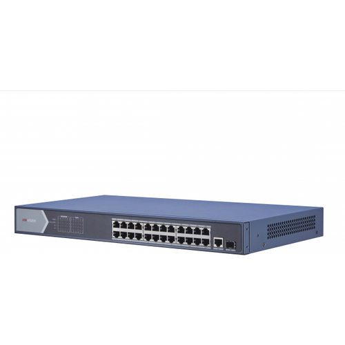 бесплатная доставка 24 в poe16 порт стандартный коммутатор ethernet с 1 печатной платой волоконного порта sc Неуправляемый PoE-коммутатор Hikvision DS-3E0526P-E