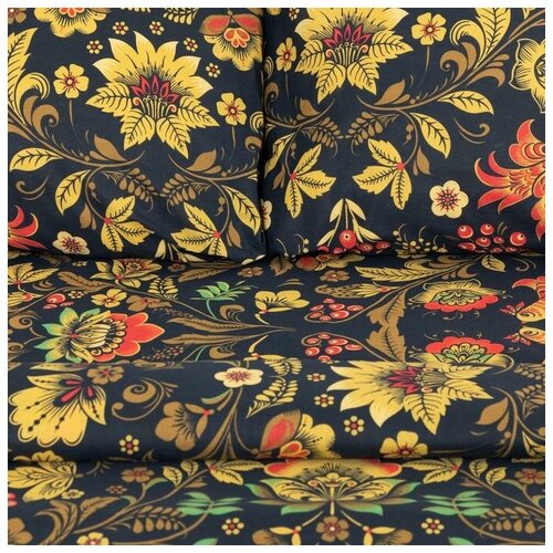 фото Постельное белье "этель" дуэт russian style 143*215 см - 2 шт, 220*240 см, 70*70 см - 2 шт этель 538 .