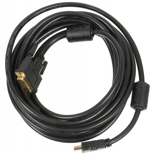 фото Кабель ningbo dvi- d (m) hdmi (m) 5 м, ферритовые кольца