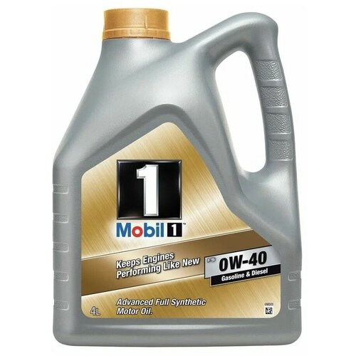 Синтетическое моторное масло Mobil 1 FS 0W-40 4 л 6550₽