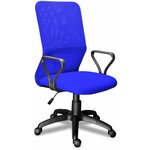 Компьютерное офисное кресло Мирэй Групп МГ-21 самба, Сетка, Синее - изображение