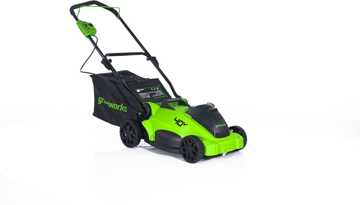 Аккумуляторная газонокосилка GreenWorks GD40LM16X 2517907 - фото №7