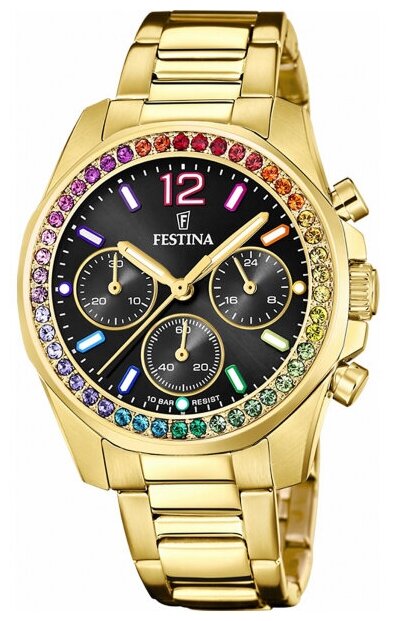 Женские наручные часы-хронограф Festina Boyfriend F20609/3 с гарантией