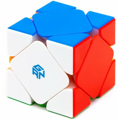 Скоростной Скьюб Рубика Gan Skewb Standard M Магнитный / Цветной пластик / Головоломка для подарка скоростной скьюб рубика qiyi mofangge skewb головоломка для подарка цветной пластик