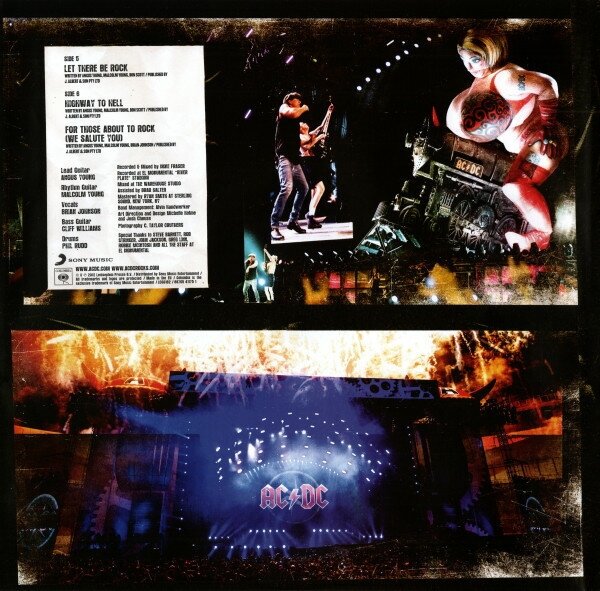 AC/DC Live at River Plate Виниловая пластинка Sony - фото №13
