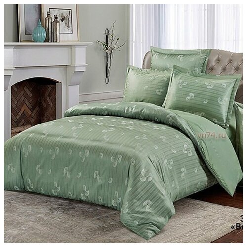 Постельное белье Versailles Вероника (жаккард), Размер постельного белья Евро (4 наволочки)