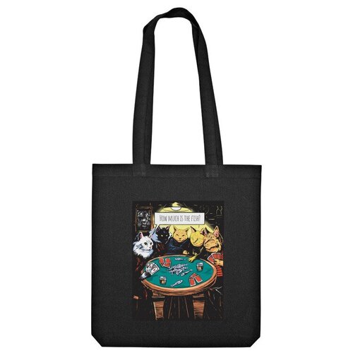 фото Сумка шоппер us basic, черный