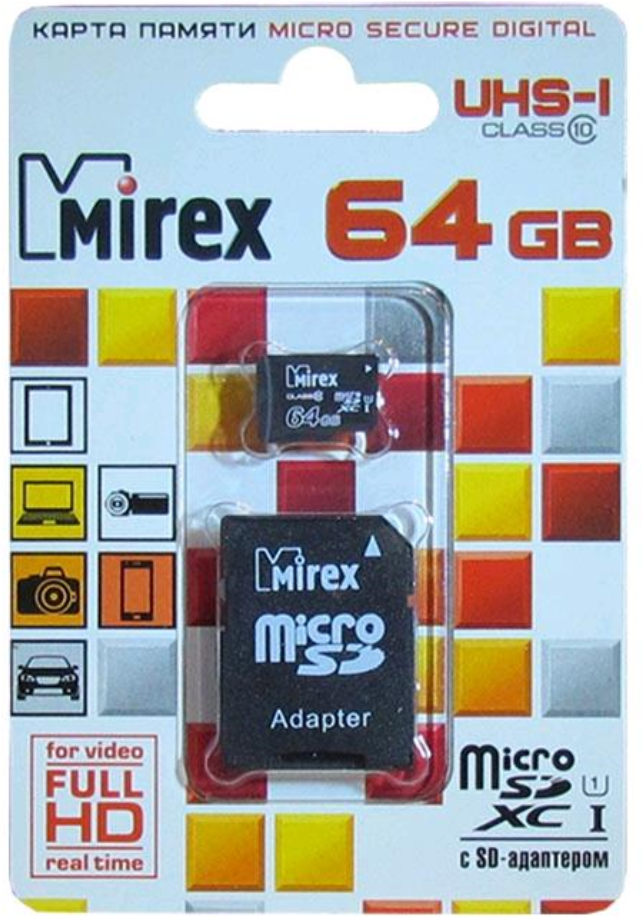 Карта памяти MIREX Micro SDХC MC10SD64 64GB - фото №10