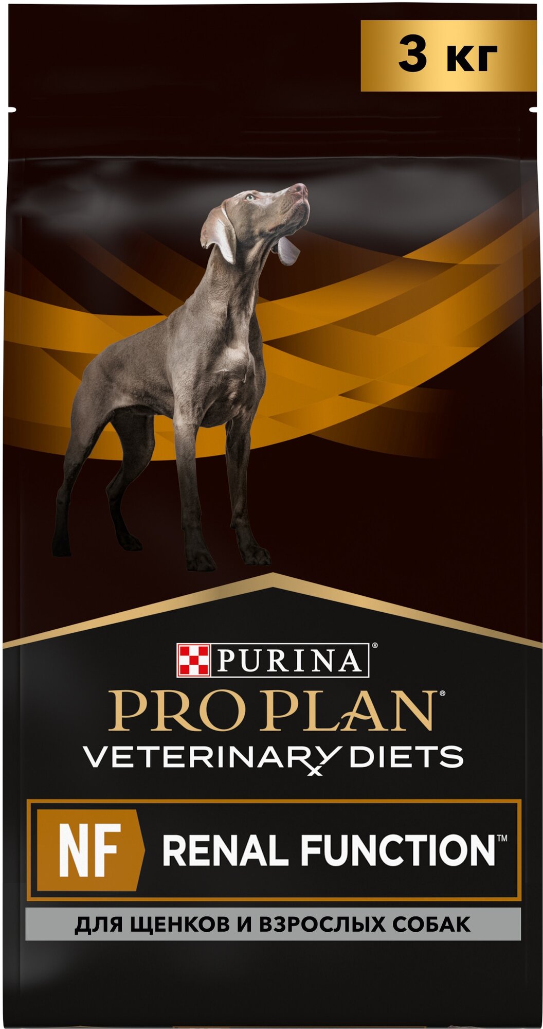 Purina Veterinary Diets Диета для собак при патологии почек (Dietts NF), 3кг