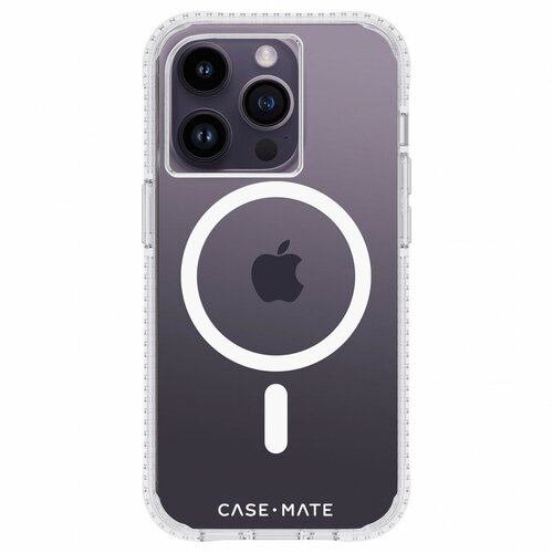 Чехол Case-Mate Tough Clear Plus с MagSafe для iPhone 14 Pro Max прозрачный clear case для iphone 13 mini с поддержкой magsafe