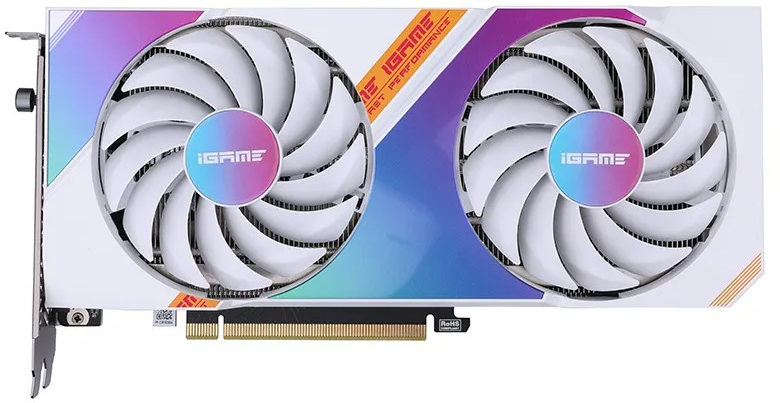 Видеокарта Colorful iGame GeForce RTX 3050 Ultra W DUO OC V2 8GB, Retail