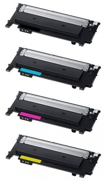 Комплект картриджей для HP Color Laser 150a\150nw\179fnw\mfp178nw с Чипом! BkCMY 117A W2070A, W2071A, W2072A, W2073A