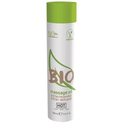 Массажное масло Hot BIO Massage oil bitter almond, 100 мл