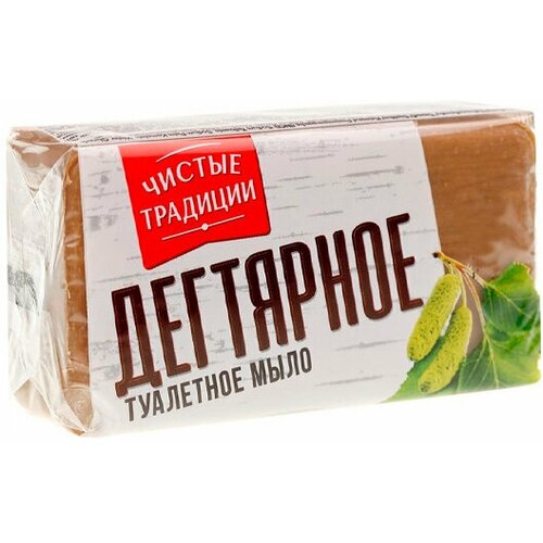 Туалетное мыло Чистые Традиции Дегтярное 140 г