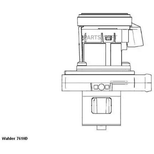 WAHLER 7610D Клапан рециркуляции выхлопных газов