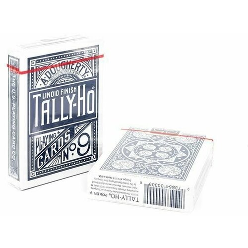 Карты Tally-Ho Fan Синий