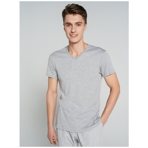 фото Футболка с кор.рукавом твое 73771 размер xxl, светло-серый меланж, men