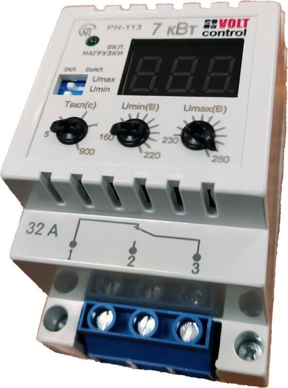 Реле контроля напряжения Новатек-Электро РН-113