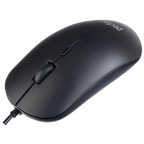 Perfeo мышь оптическая LUMP 3 кнопки DPI 1000 USB чёрная 53100₽