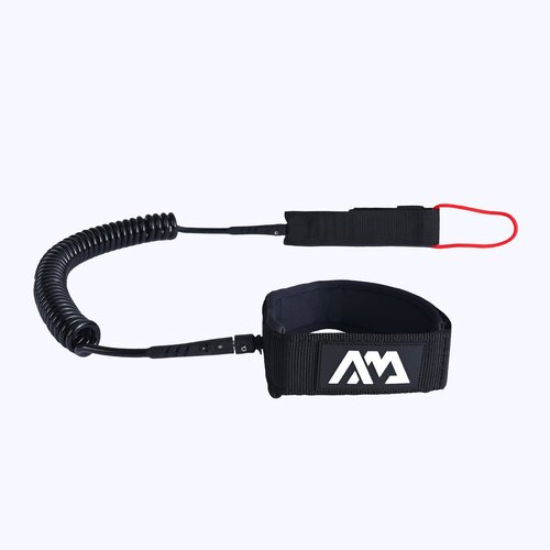 Лиш для SUP-доски витой Aqua Marina Paddle Board Coil Leash 10'/7 mm S23 лиш витой для доски red paddle coiled sup leash для сап борд sup board доски