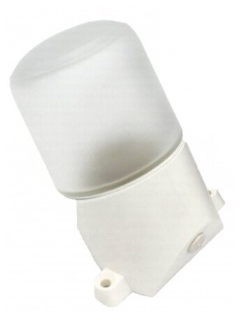 фото Светильник ЭРА НББ 01-60-002 для бани пластик/стекло наклонный IP65 E27 max 60Вт 158х116х85 белый