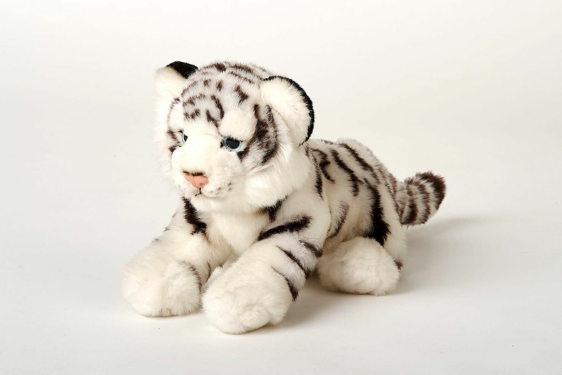 Мягкая игрушка LEOSCO Тигр 23см белый