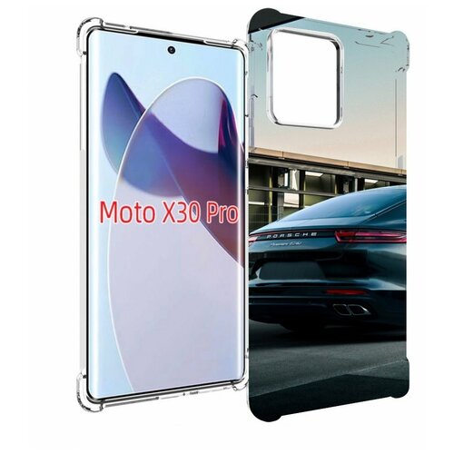 Чехол MyPads porsche порш 4 для Motorola Moto X30 Pro задняя-панель-накладка-бампер