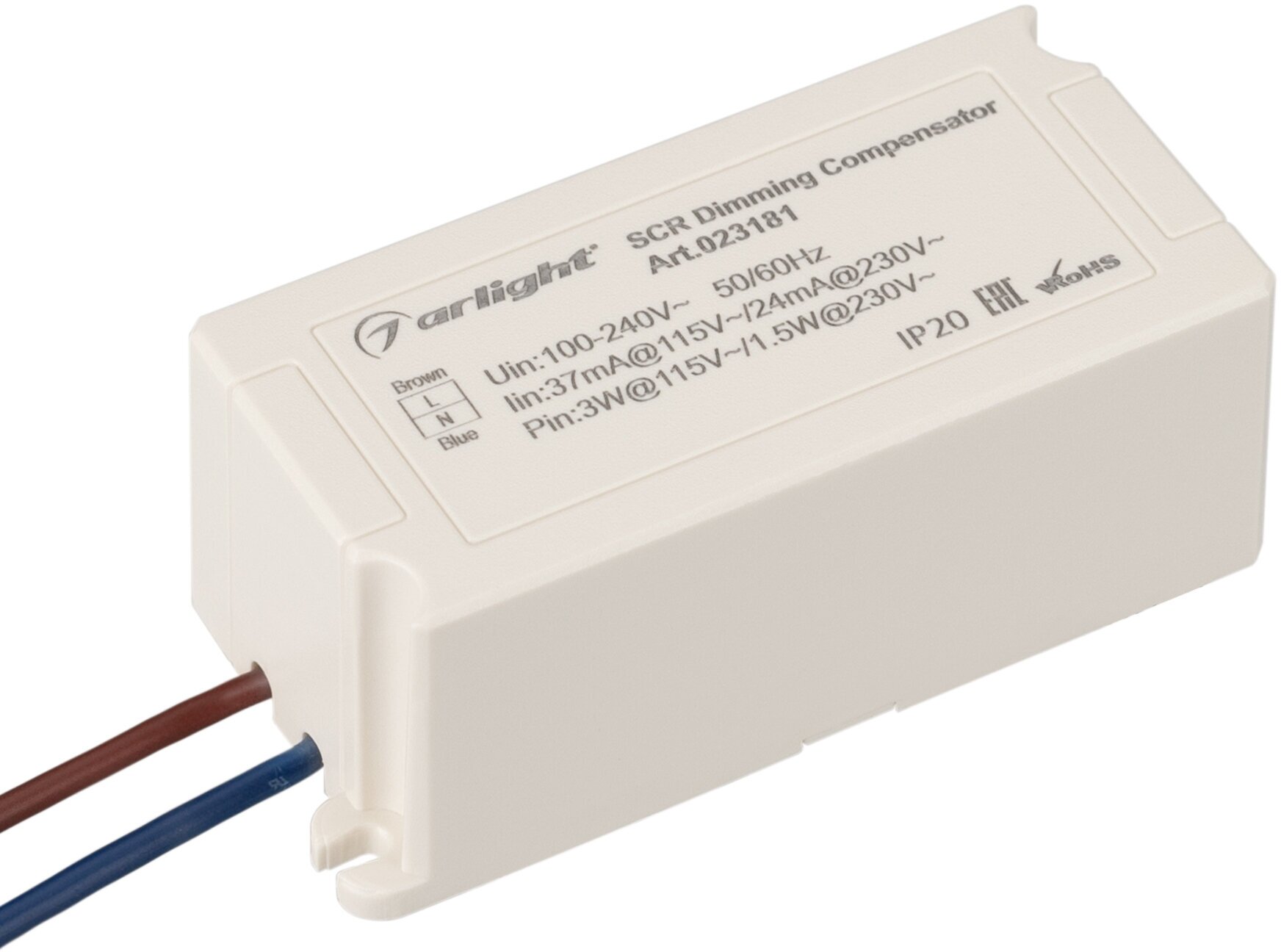 Усилитель компенсирующий ARL-TB01 (230V, TRIAC) 023181