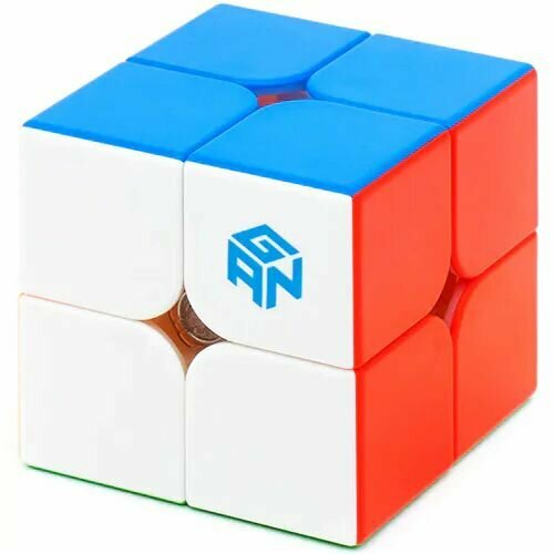 Gan 2x2 251M Leap / Магнитный Кубик Рубика 2x2 / Игра Головоломка gan mini m pro cube magnetic magic speed cube professional magnets puzzle cubes gan toys for children kids gan mini m pro
