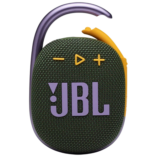 (OEM) JBL Clip 4 зеленая Ультрапортативная колонка с защитой от воды JBL Clip 4 зеленая