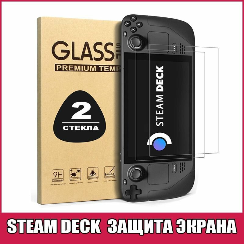 Защитное стекло для Steam Deck/OLED 2шт.