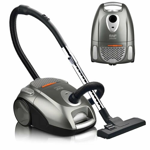 Пылесос RAF R8671 280Вт контейнер 45л телескопическая труба серыйчерныйбелыйоранжевый 900000₽