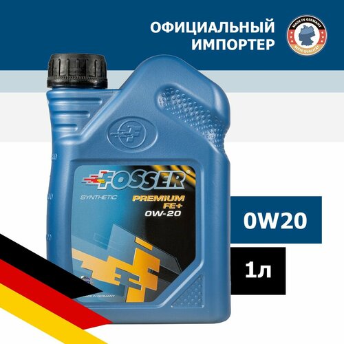 Моторное масло FOSSER Premium FE+ 0W-20, 1л