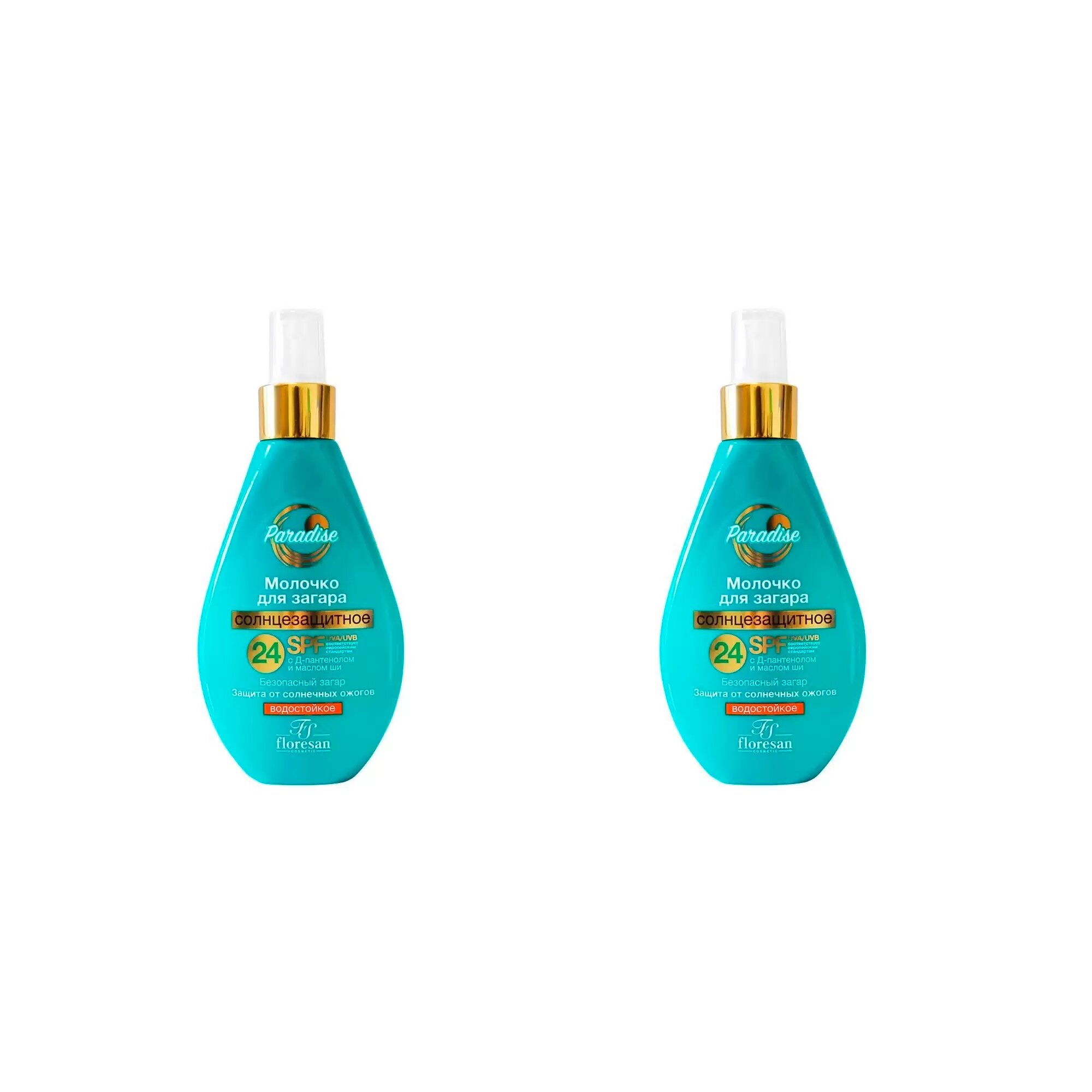 фото Floresan Молочко защитное для загара SPF 24
