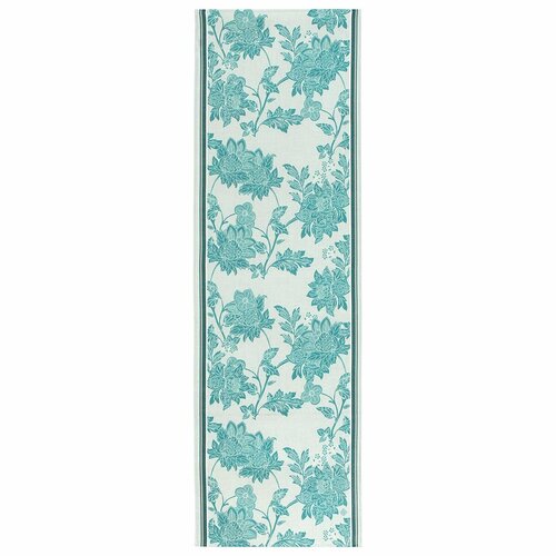 Дорожка настольная льняная Павловопосадские платки рисунок 11071 вид 1 45х148 см 1817₽