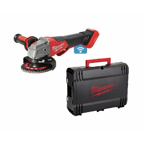 Аккумуляторная угловая шлифмашина Milwaukee M18 ONEFSAG125XPDB-0X FUEL 48500₽
