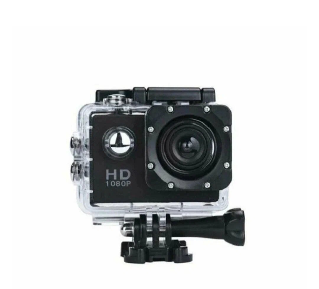 Экшн-камера\Видеокамера для активного отдыха С Wi-Fi\Full HD 1080P Профессиональная камера, Корпус Водонепроницаемый