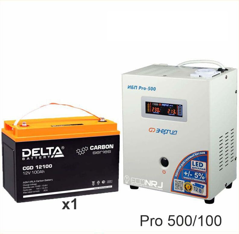 Энергия PRO-500 + Delta CGD 12100