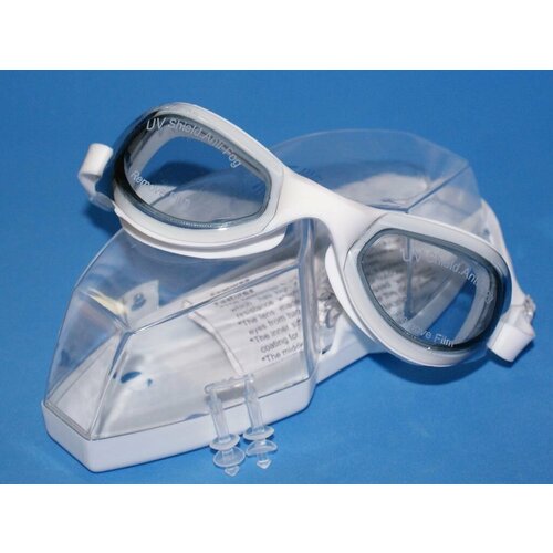 Очки для плавания BL-6900 (Чёрно-белые - СЕ)