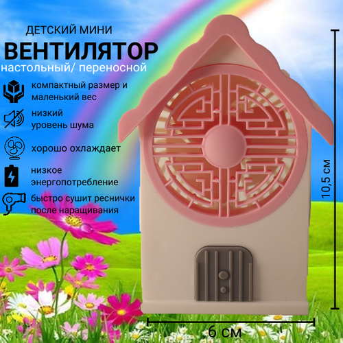 Детский мини-вентилятор Белый 40500₽