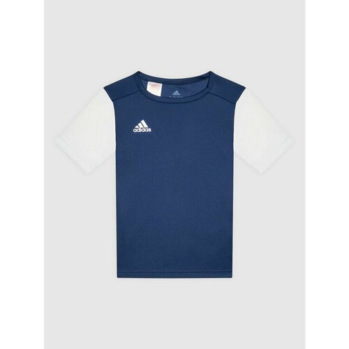 Футболка adidas, размер 9/10Y [METY], синий