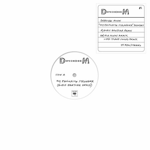 Виниловая пластинка Depeche Mode. My Favourite Stranger. Remixes. Limited, 45 RPM (12)