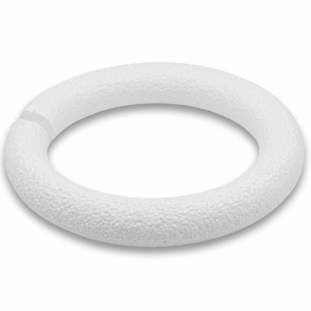 фото 0160 Заготовка для декорирования из пенопласта 'Венок объемный' d 22 см. w3