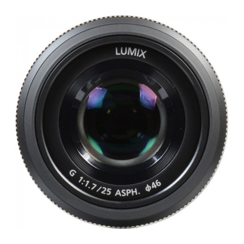 Объектив Panasonic Lumix H-H025E 25mm f/1.7 G Aspherical black - фото №13