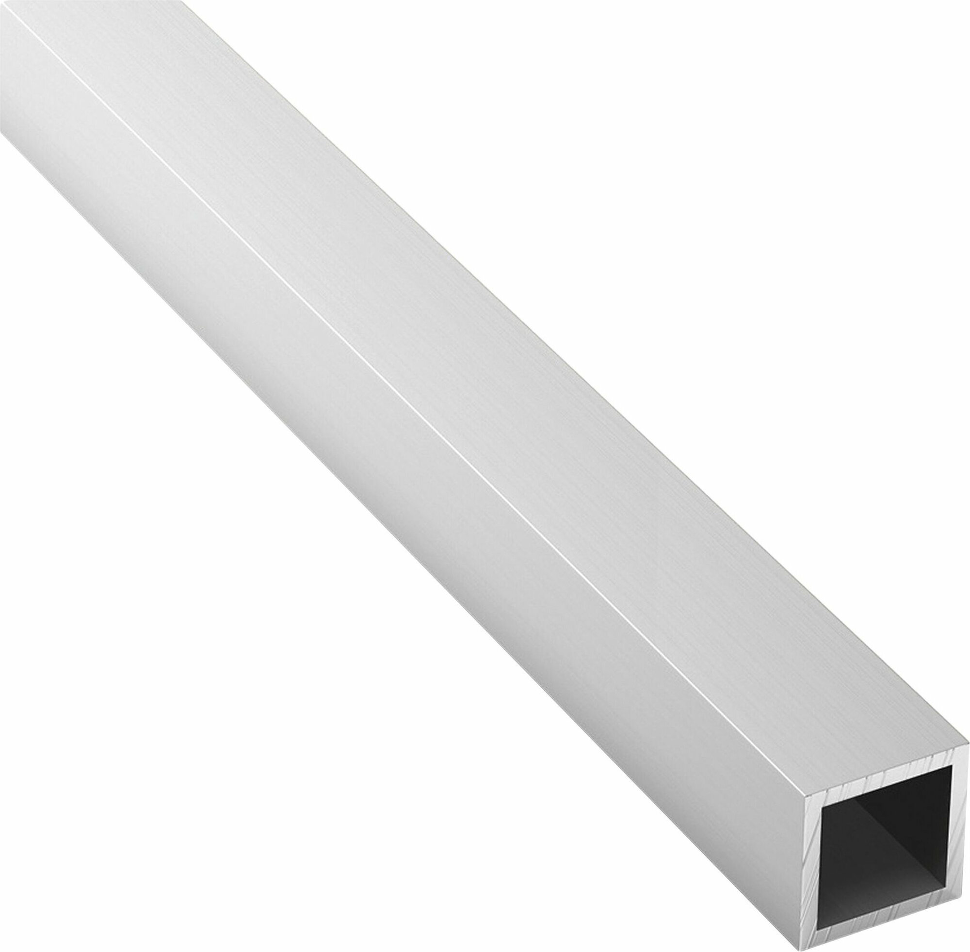 фото Труба алюминиевая лука 1,5х20х20х2000 мм анодированная